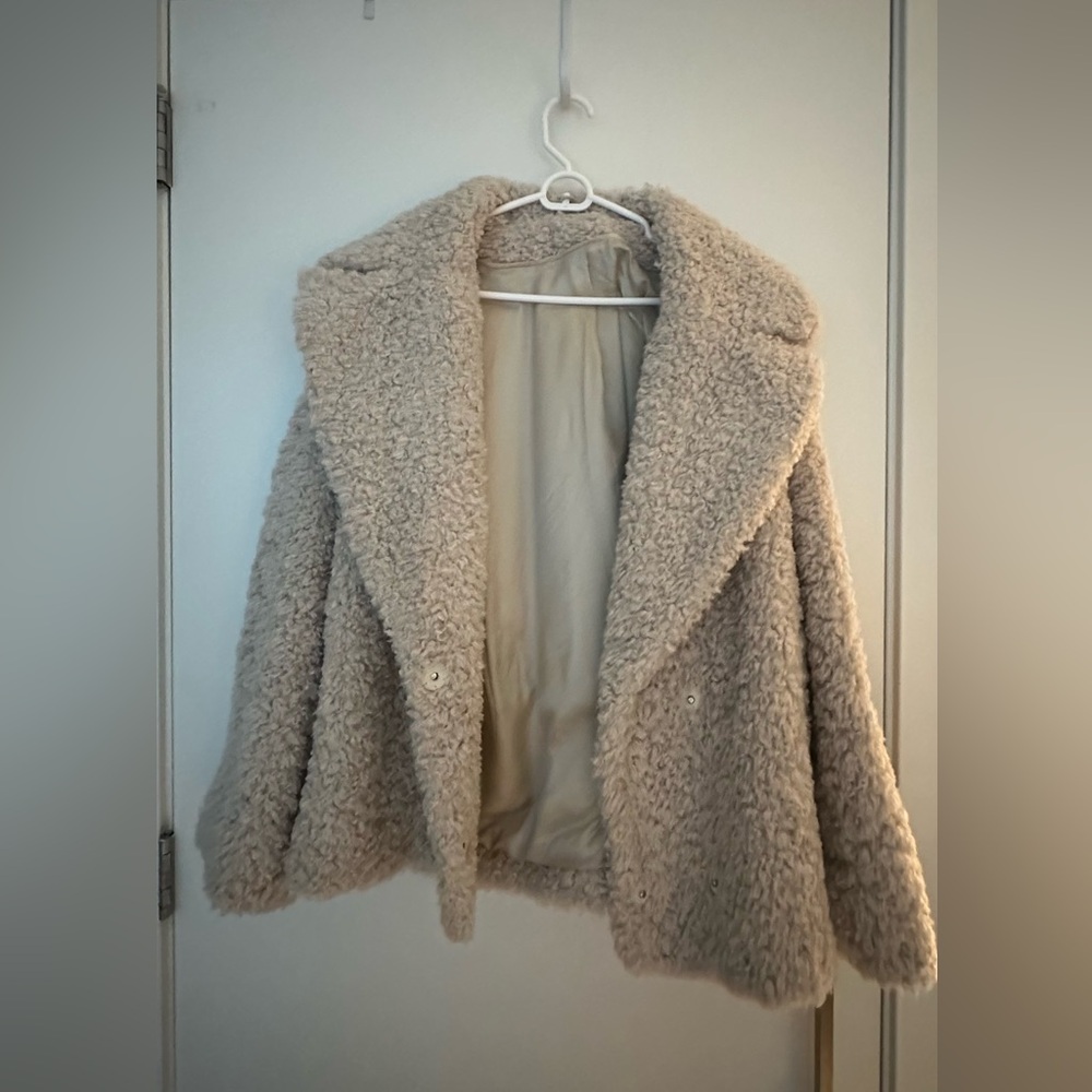 COS Oversized Faux Shearling Jacket
